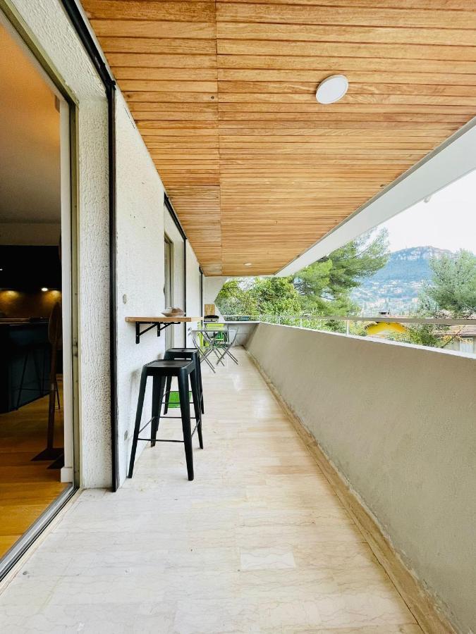 Appart standing avec vue grand balcon - parking - clim Cassis Extérieur photo